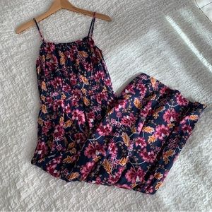 linen-blend midi dress XS